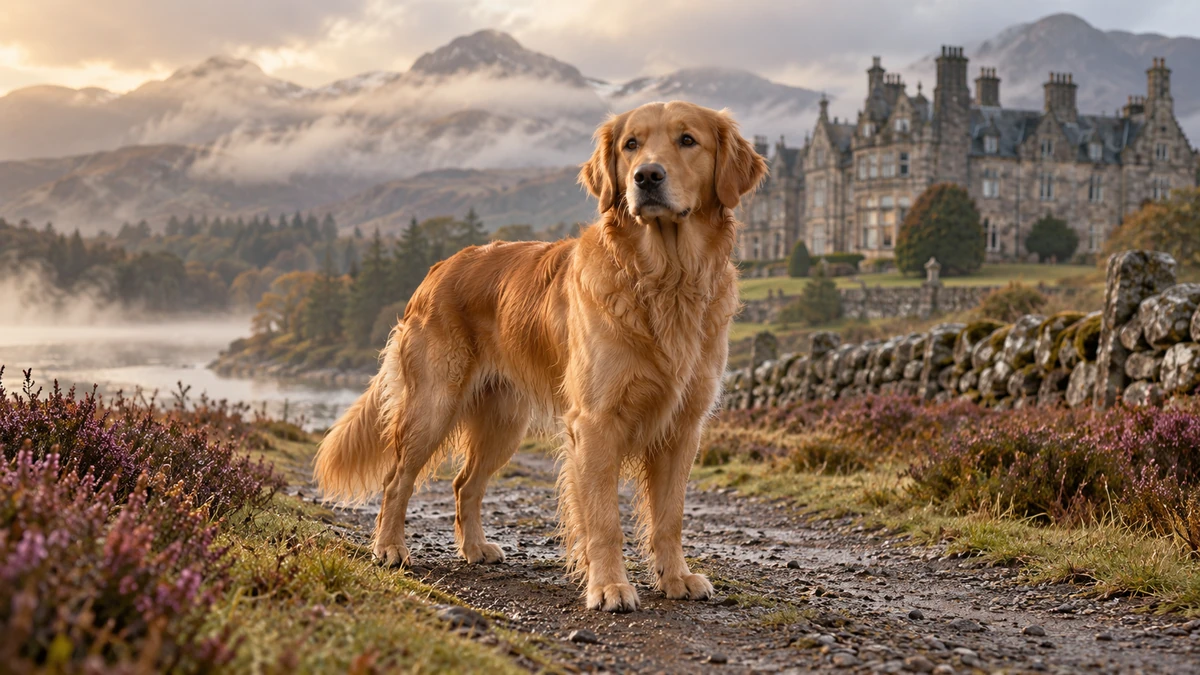 Golden Retriever köpek — ırkın tarihi ve kökeni