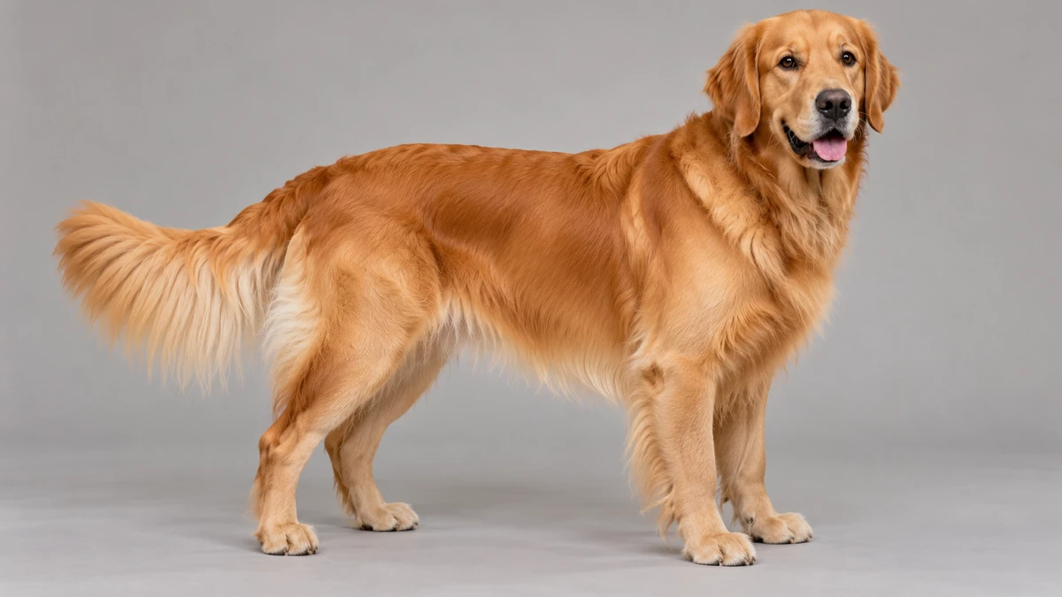 Golden Retriever köpek — klasik altın renk